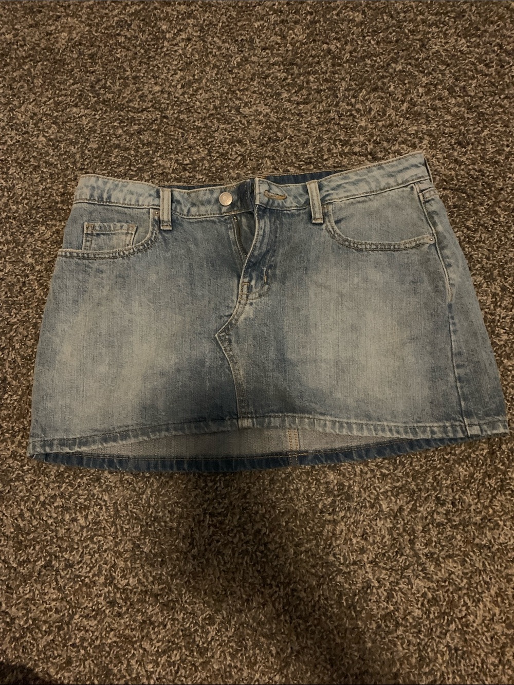 wild fable Light Blue Denim Mini Skirt